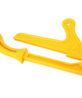Two Pack Safety Push Sticks For Woodworking With An Ergonomic No Slip Grip Handle And Durable Plastic Body Built For Real Woodworkers