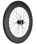 Fixed Gear Wheelset 700C Full Carbon Fiber Deep Rim 88mm Flexible For Urban Fixie And Track Ultra Light Yet Incredibly Strong Best Impact Absorption