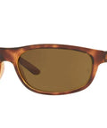 Mens Rectangular Sunglasses RB4114 Lightweight Sport Wraparound Frames In Havana Brown 62 mm Lens Width Case Included