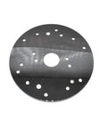 Rock Solid Universal Router Base Plate With Mounting Screws And Alignment Pin, 6-1/2 inch acrylic plate for template routing.