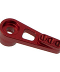 Beefy Aluminum Steering Linkage Kit With CNC Machined Servo Arm Horn For 1 To 12 MN Series RC Cars Includes 2 Steering Linkages And 1 Servo Arm 125mm Center To Center Steering Rod And 56mm Gear Rod Replacement For MN86S MN86 MN86KS MN86K MN G500 red aluminum servo arm