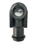 Hardcore Replacement Steering Shaft Support Bracket For Riding Lawn Mower Heavy Duty Black Oem Style With 0.72 Large Bore, front view.