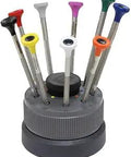 Mini Watchmakers Screwdriver Set With Rotating Stand Pro Grade Stainless Steel Precision Jeweler Tools For Watch Repair