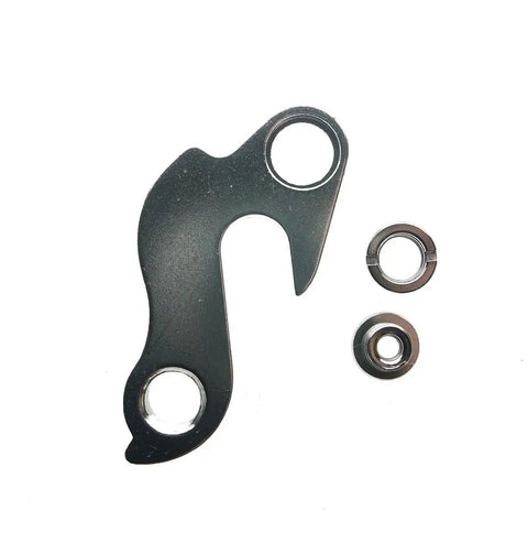 Lightweight Aluminum Derailleur Hanger Replacement for Mountain Bikes 20g High Strength With Mounting Bolts Included Fits Models