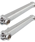 V-Ridge 3-Piece Chromoly BMX Cranks With Reinforced Boxed Tube Construction, 19mm by 150mm Spindle, side view of crank arms