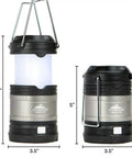 Pop Up IPX4 Water Resistant LED Lantern With 360 Degree Bright Light Four Modes Easy Fold Out Handle Rugged Grab And Go Camping