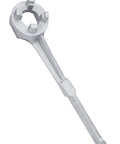 Lightweight Aluminum Drum Wrench For Gallon Drums Opens Two Inch And Three Quarter Inch Bung Caps On Ten To Fifty Five Gallon Barrels One
