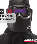 Rebel Welding Mask With Digital Auto Darkening ADF Shield Hood Lightweight Flame Resistant Gear For Sparks UV IR Protection