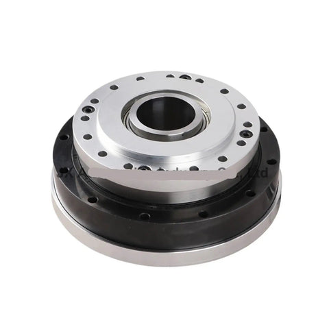Pro Grade Robot Joint Harmonic Reducer Featuring A Slick 100-1 Gear Ratio For Rock Solid Industrial Robots And Smooth As Butter Motion Control LSG 32 ZH Model Upgrade, showcasing a precision metal drive unit.
