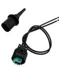 2Pcs Outer Ambient Air Temperature Sensor For Mercedes Benz Cars Waterproof Exterior Climate Detection Module With Wiring Harness Connectors Oem 0075421318 No Drama Swap, wiring connectors and harness shown.