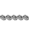 Five chrome lug nuts from 10Pcs M12x1.5 Wheel Lug Nut Kit Fits Dodge Grand Caravan Town And Country Avenger Caliber Journey Compass Patriot Sebring