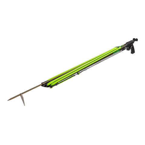 Reaper 90cm Railgun Speargun For Spearfishing And Freediving High Performance Aluminum Barrel Speargun With Stainless Shaft And Nitro Bands