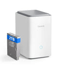 All In One Home Hub Pro Centralized Control For Up To 24 Cams With 16TB Total Storage 2TB Included AES 128 Encryption device
