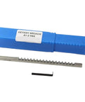 3mm Push Type Keyway Broach HSS Tool For CNC Router Metalworking With High Speed Steel Precision Teeth Beefy Heavy Duty Keyway Cutter