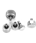 Stainless steel crown pieces from Must Have Watch Link Removal Tool Kit For Stainless Steel Repair Tools With Link Pusher Crown Pin Pusher Chronograph