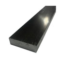 Close-up of 3/4 By 2-1/2 By 36 Inch 1018 Steel Flat Bar Cold Finished For DIY Projects And Metalworking