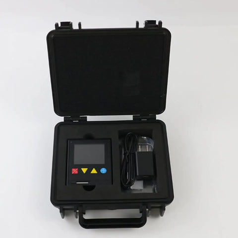 Rugged Handheld Surface Roughness Meter With Digital Gauge For Metals And Nonmetals Ra Rz Rq Rt Rp Rv Rc Parameters 2.4 Inch IPS TFT LCD Display Auto Power Off Field Ready Boss Grade in hard case with probe and cable