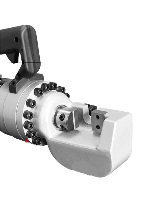 Beefy Professional Portable Rebar Cutter Rc 28 Shears showing steel cutting blade and grip handle for efficient use.