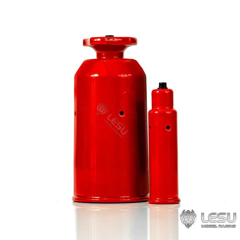 Fresh Metal Red Fire Extinguisher For 1/14 Scale Rc Excavator To Spice Up Your Remote Control Construction Rig With Badass Aluminum Alloy Details Perfect For Diy Builders