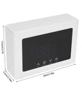 Instant Electric Water Heater 3000W On Demand Tankless Digital Temperature Control showing digital display and buttons.