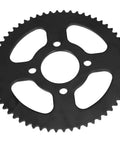 Go Kart 60 Tooth Rear Drive Sprocket Hub With One Inch Bore And One Quarter Inch Keyway Four Hole Mount Heavy Duty Silver