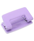 Two Hole One Quarter Inch Paper Punch For Office And Home Metal Hole Puncher With Eight Sheet Capacity Durable Purple Puncher For Clean Smooth Holes