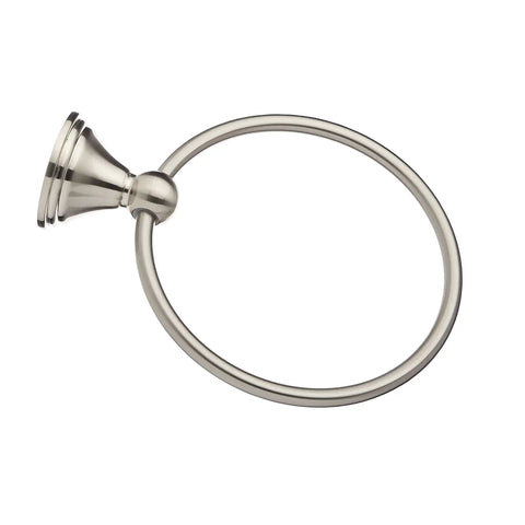 Heavy Duty Round Towel Ring Holder With Oil Rubbed Bronze Finish, Solid Zinc Alloy Bathroom Wall Rack, Quick Install Kit Included, Classic Vibe Accessory That Slaps Any Bath Setup