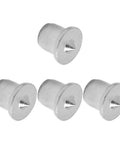 Steel Dowel Center Pin Set For Wood Centering Holes 6 8 10 12mm Pins Four Piece Tenon Center Tool Kit multiple view