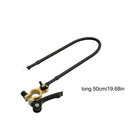 50cm Flexible Heavy Duty Battery Cable Connector And Extension Wire For Truck Marine Golf Cart Motorcycle And Automotive Uses Tinned Oxygen Free Copper Ends For Reliable Power To Alternator And Starter Vehicle Maintenance Kit