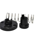 Premium POM Anti Backlash Nut For Prusa I3 3D Printer T8 Lead Screw 8mm Spring Loaded Gap Elimination, black components