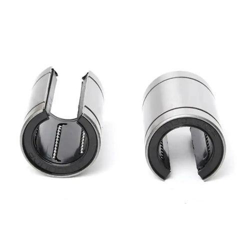 High Precision 20mm Linear Motion Ball Bearing for 3D Printers and CNC Routers, Slick Guide Upgrade With Low Friction, Easy Install, Built To Last Steel Construction for Precise Axis Movement, cutaway view