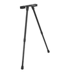 Height Adjustable Folding Table Legs Kit Made From Lightweight Aluminum Alloy for Camping, Office, and DIY Desks, 2 units, side view.