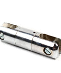 Heavy Duty Cable Pulling Swivel With 5 Ton Load Rating And Anti Twist Ball Bearings Forged From Galvanized Steel, silver finish.