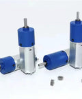 Miniature DC Reduction Motor With All Metal Planetary Gearbox, Sixteen Millimeter Compact Drive, Low Speed 12V System Delivers Beefy, Smooth 187 RPM Output For Robotics And Automation Projects