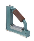 Badass 250MM Magnetic Level Featuring Precision Ground Base For Tight Bubble Readings And Absolute Zero Drama Carpenter Work On Any Construction Project Built Different side view showing the metal frame and handle design.