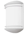Energy Saving Outdoor LED Wall Sconce 511 Lumens 8W Low Voltage 12V White Aluminum Weatherproof Fixture for Porch