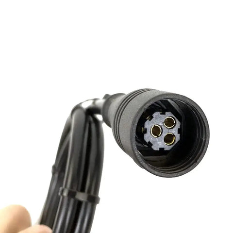 9 Pin Wheel Hub Motor Cable 60cm Female To Male Connector For E Bike Accessories 1000W 30A No Fuss Plug In Ready E Bike Extension Cable For Easy Conversion