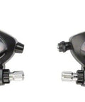 Ride Ready 7 Speed Shift And Brake Lever Set With EZ Fire Plus SIS Index Shifting Clear Optical Gear Display Steel And Resin Black