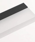 Close-up of 24 Inch LED Modern Matte Black Bathroom Vanity Light Over Mirror Bar With 180 Degree Up Down Adjustment For Shadow Free Grooming Makeup And Shaving Energy Efficient Vanity Lighting Fixture