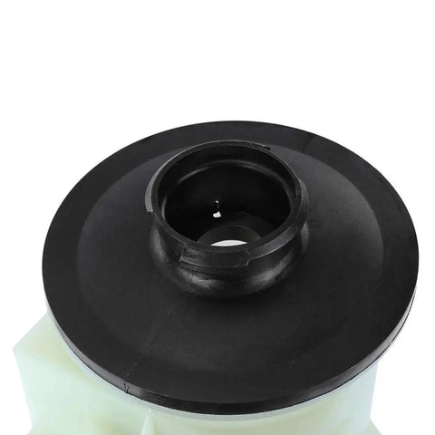 Close-up of Power Steering Reservoir With Cap Fits Ford F150 2004 2008 Expedition 2002 2006 Lincoln Mark LT 2006 2008 Replacement Part