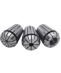 Three Piece ER25 Spring Collet Set One Half Inch One Quarter Inch One Eighth Inch High Precision For CNC Engraving Milling Lathe