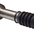 Ready to Install Premium Rear Driveshaft Assembly With DOM Seamless Steel Tubing Dynamically Pre Balanced for Quick Hassle Free Fit on Select Vehicles 966446 rear driveshaft with rubber boot and flange end