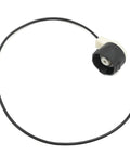 Universal Brake Proportioning Valve Pigtail Cable Wiring Harness compatible with PV2 PV4 showing black sealed connector and wiring.