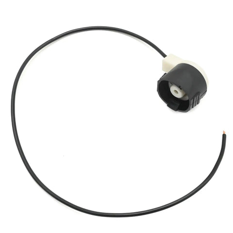 Universal Brake Proportioning Valve Pigtail Cable Wiring Harness compatible with PV2 PV4 showing black sealed connector and wiring.