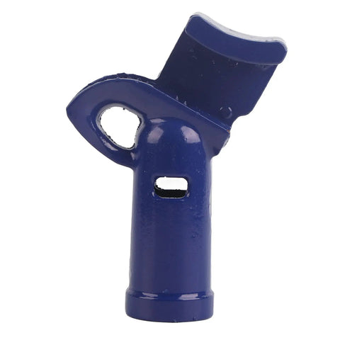 Heavy Duty Manual Pipe Bender Crafted From Durable 45# Steel For Straight Bending Of 3/4 Inch PVC Plastic Tubing, blue handle design.