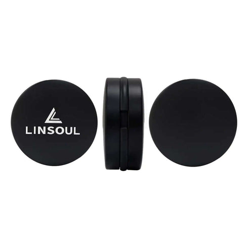 Compact Aluminum Earphone Case Built Different For Road Trips And Daily Drivers Featuring A Water Resistant Shell in matte black.