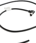 Right Angle M12 4 Pin Female A-Code Sensor Plug Cable with 22 AWG PVC Jacket, Shielded Connector, 2m length, ideal for automation equipment.