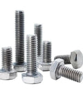 10 Piece Pure Titanium TA2 GR2 Metric Hex Socket Cap Screws M12X140 assorted sizes, showing corrosion proof heavy duty bolts.