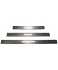 Heavy Duty Gauge Block Set Featuring Eight Hardened Tool Steel Setup Bars Spanning 125 To 500 Mm Delivers Right On The Money Calibration For Big Time Woodworking And Nailed It Accuracy, three tool steel bars.