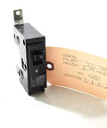 20 Amp Single Pole 120 Volt Bolt In Breaker With 22KAIC Interrupt Rating For Panel Boards UL Listed Type BLH with tag visible